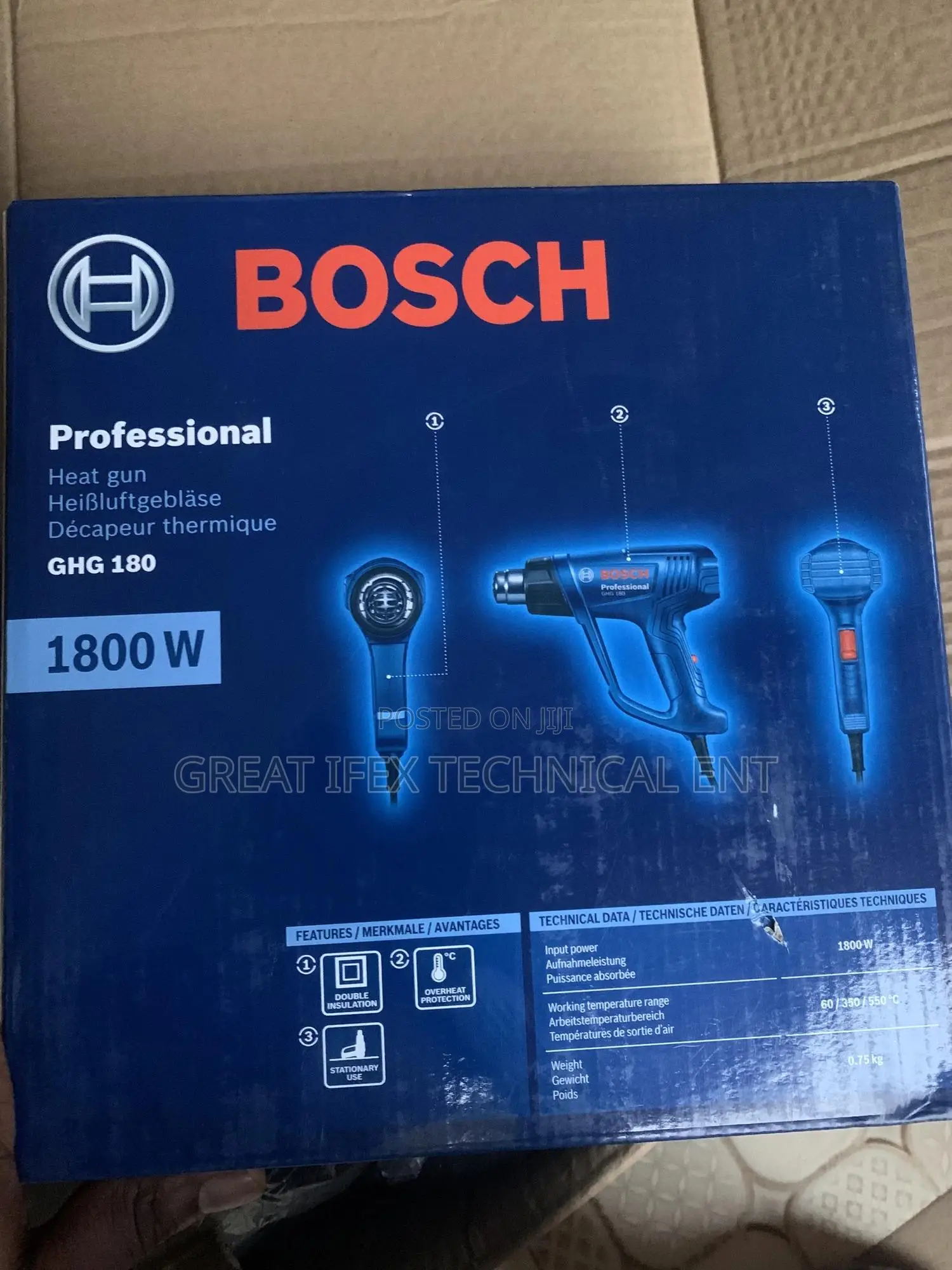 Bosch Heat Gun GHG 180