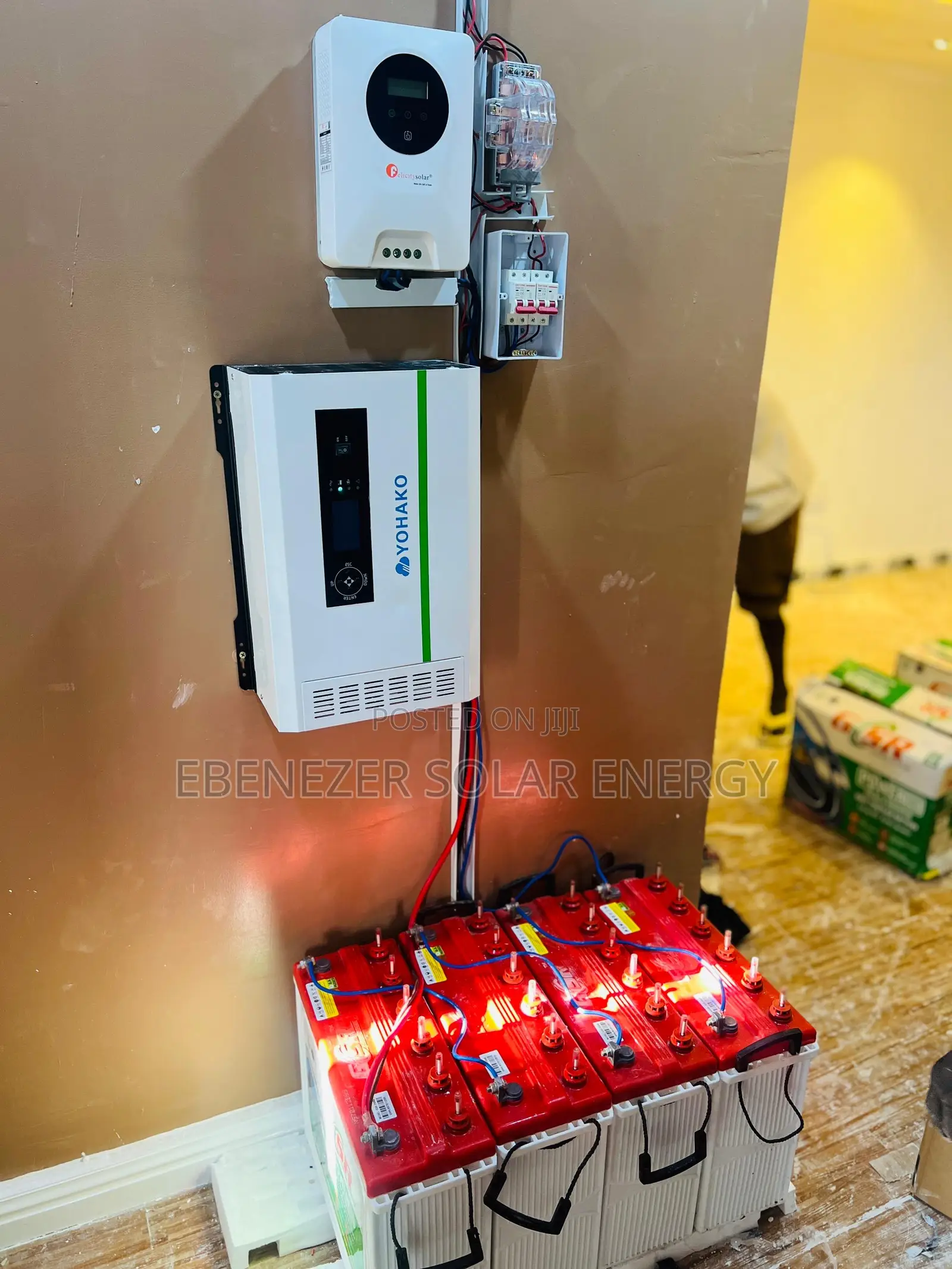 4unit GSR Battery/ 5kva Inverter/10pics of 450w Panels