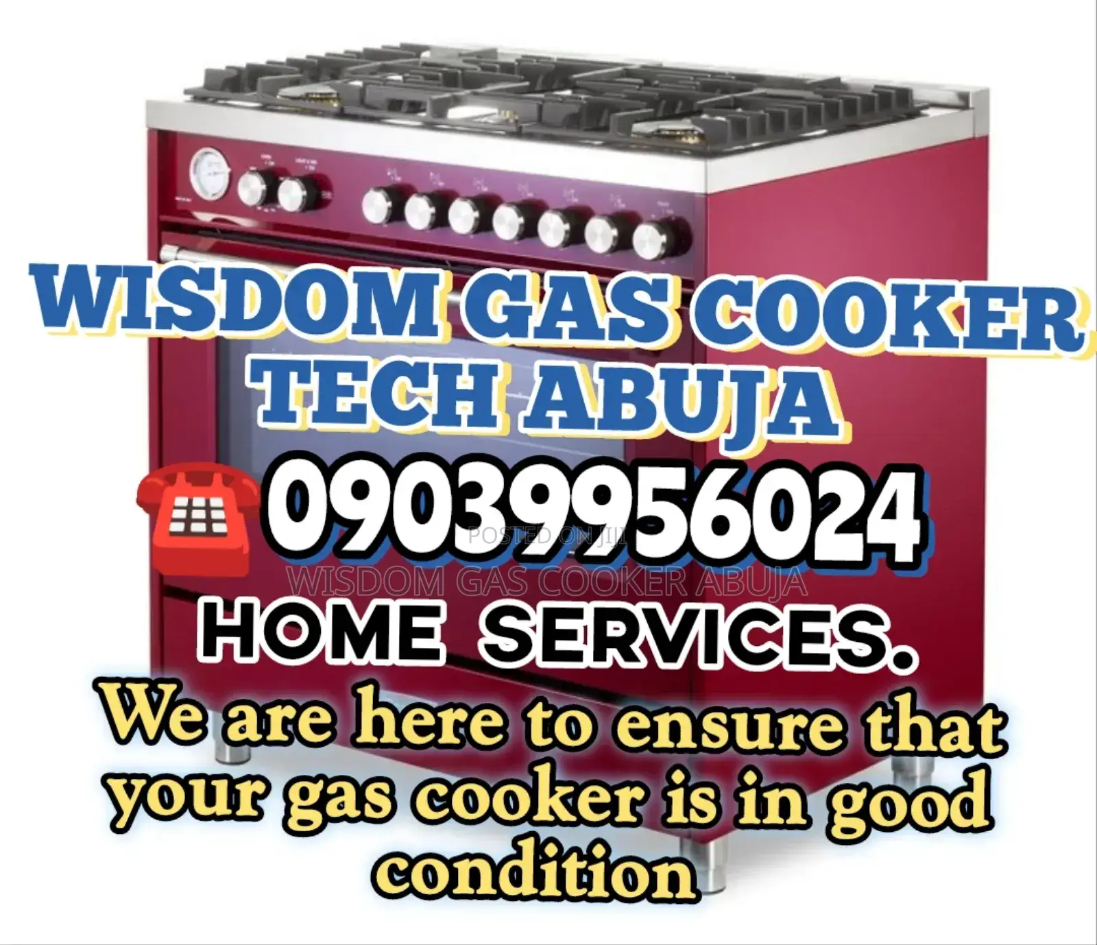 Gas Cooker Technician