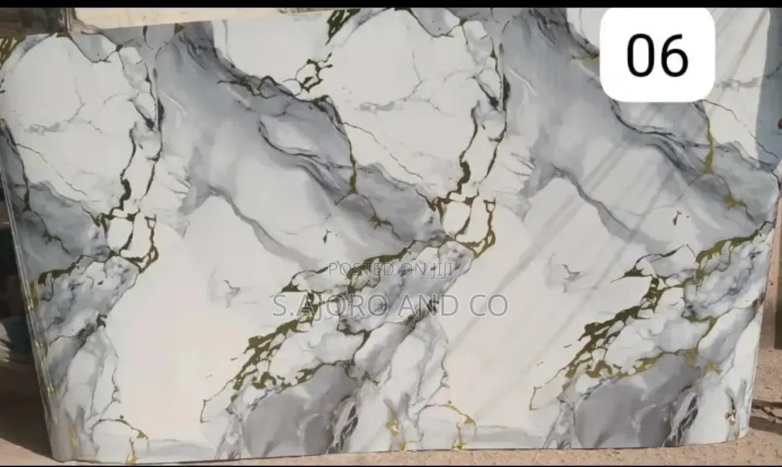 Pvc Self-adhesive Marble Sticker