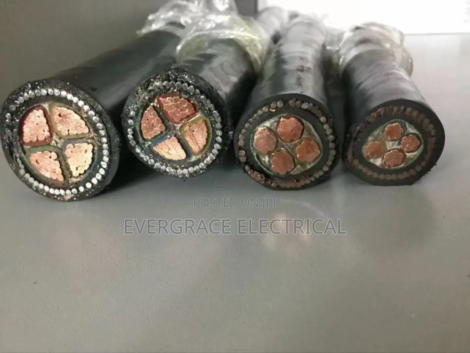 Armoured Cable 4cores 70mm to 25mm