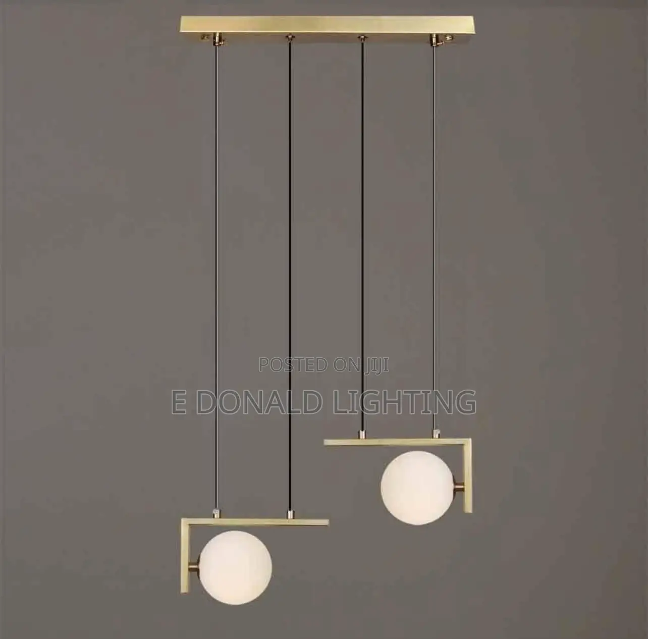 2 Bulb Nordic Drop