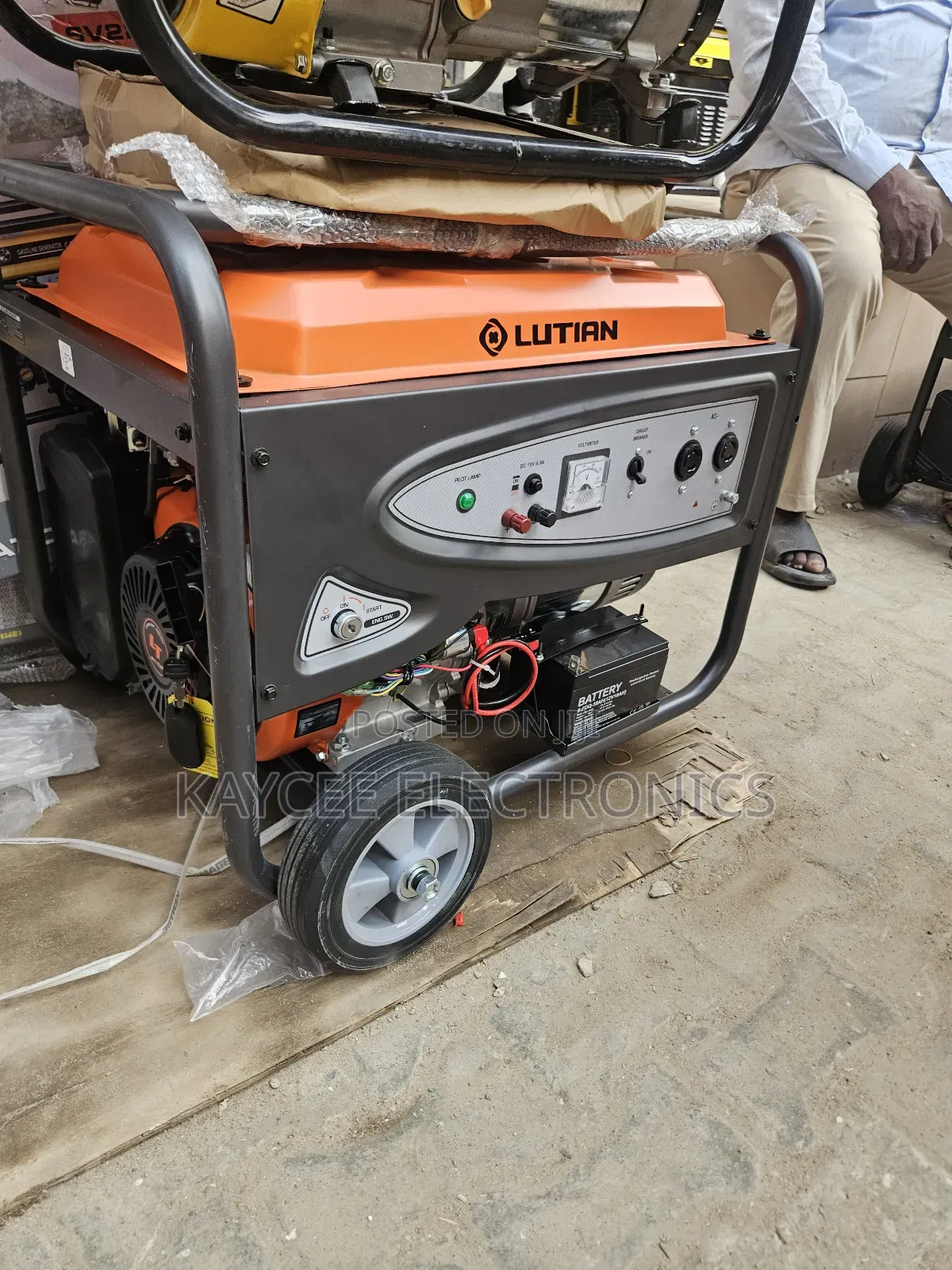 Lutina 10kva Petorl Generator Remote Control Available
