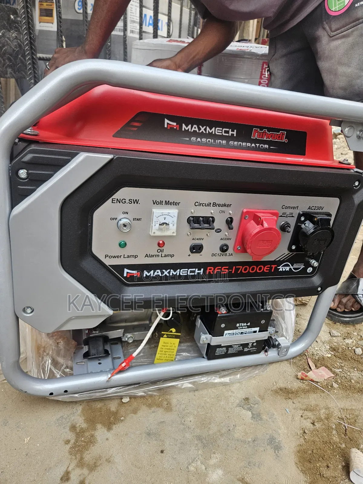 Maxmech 15kva 3face Generator 100%Copper Wire
