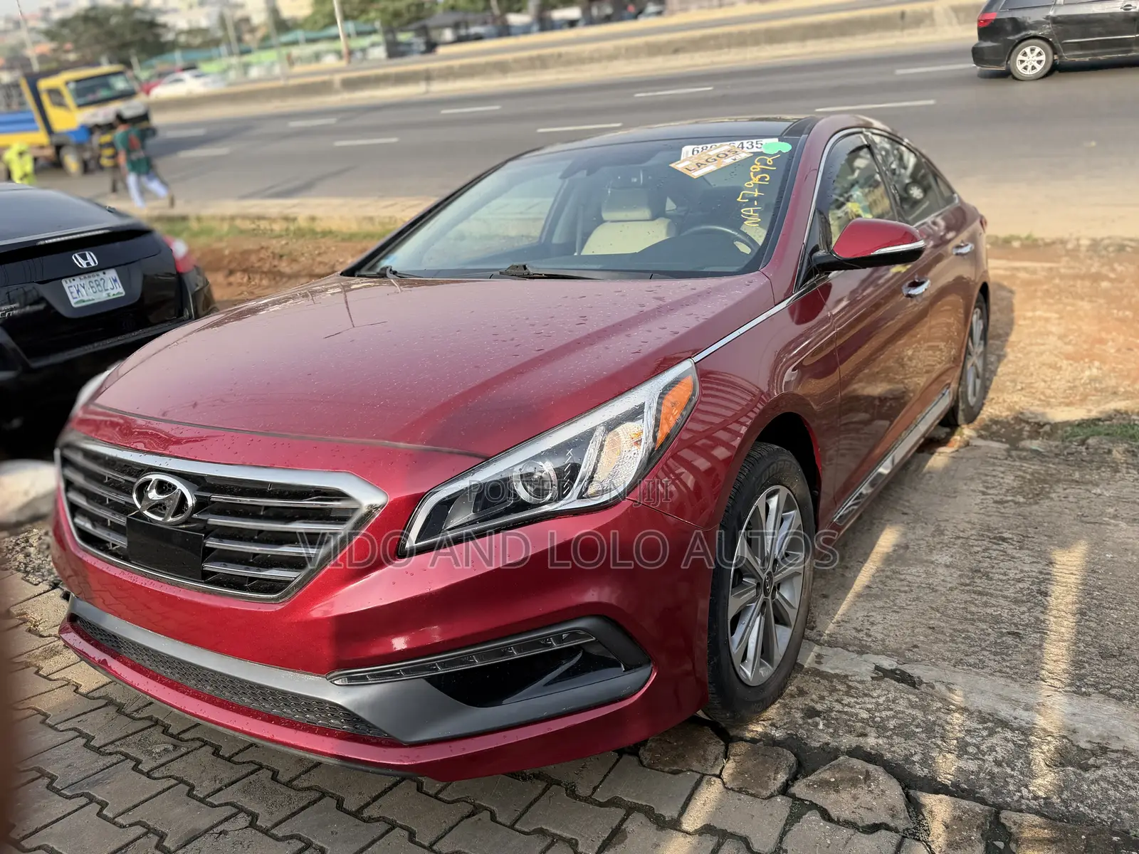 Hyundai Sonata Limited Sedan FWD (2.4L 4cyl 6A) 2016 Red