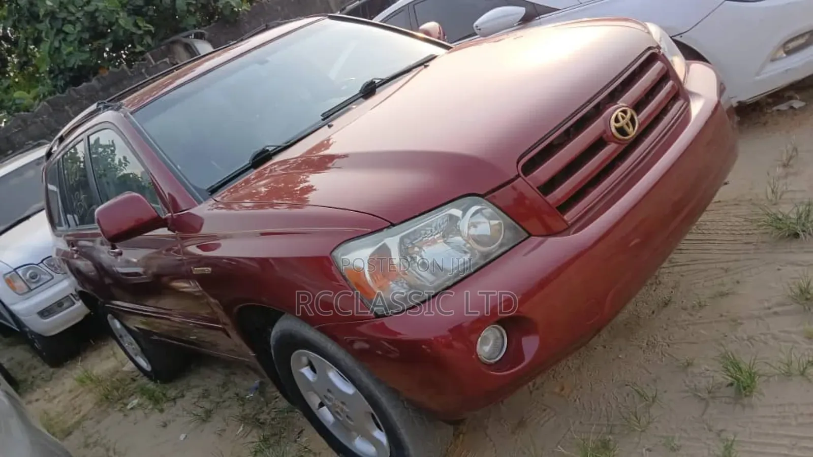 Toyota Highlander Limited V6 2006 Red