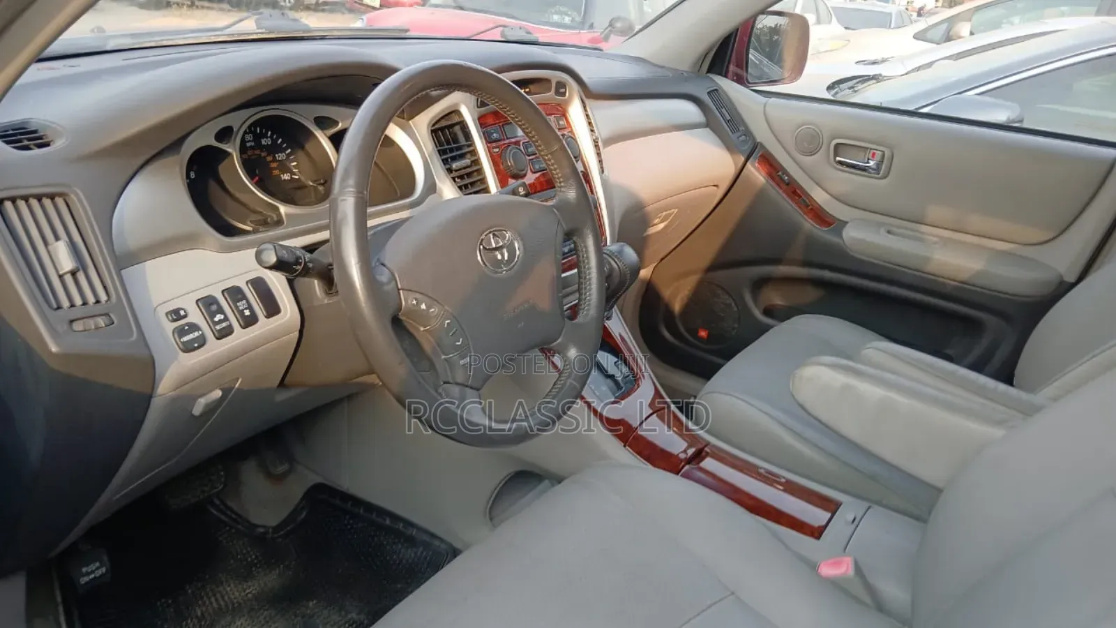 Toyota Highlander Limited V6 2006 Red