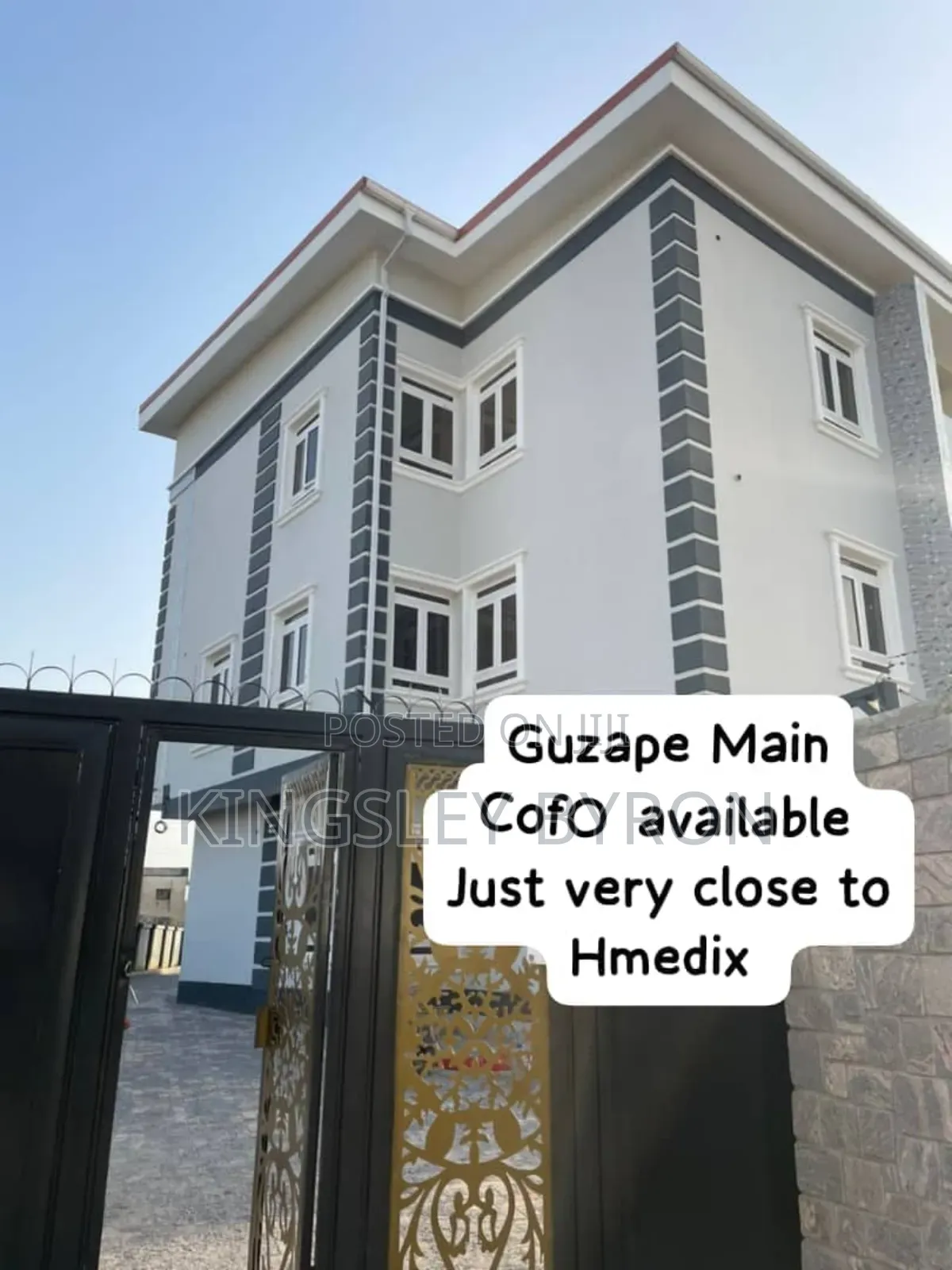 Furnished 4bdrm Mansion in Guzape District for sale