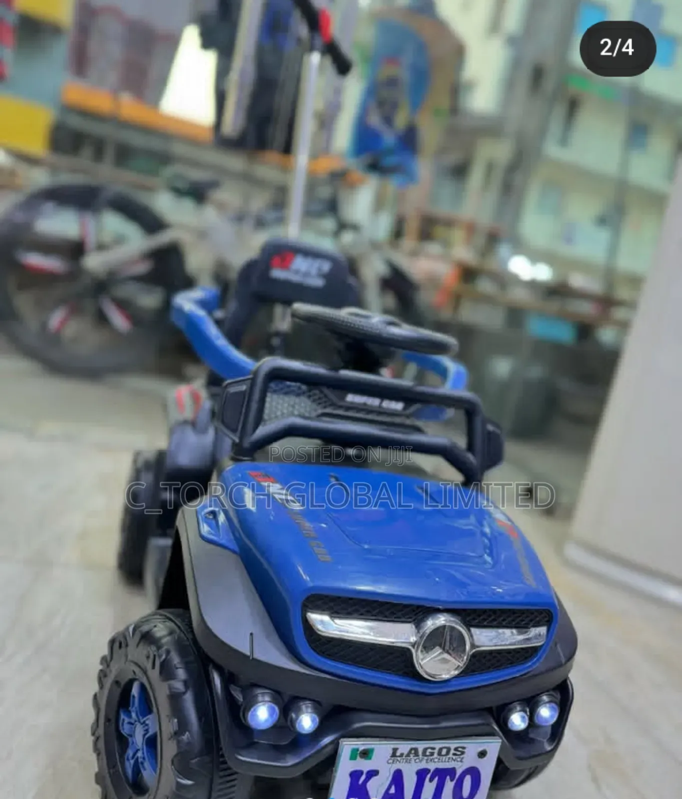 Kids Benz Stroller Car X12 Inches