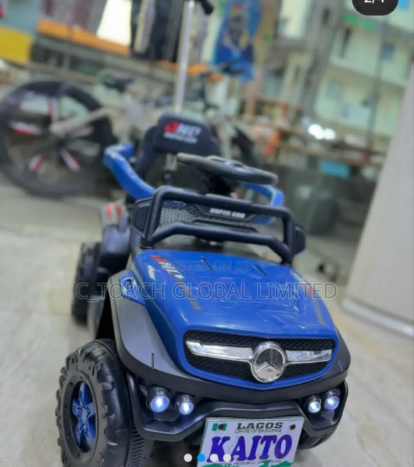 Kids Benz Stroller Car X12 Inches