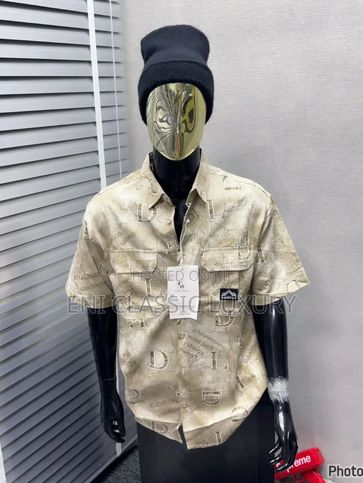 Top Quality Luxury Men's Cargo Shirts Well Banded