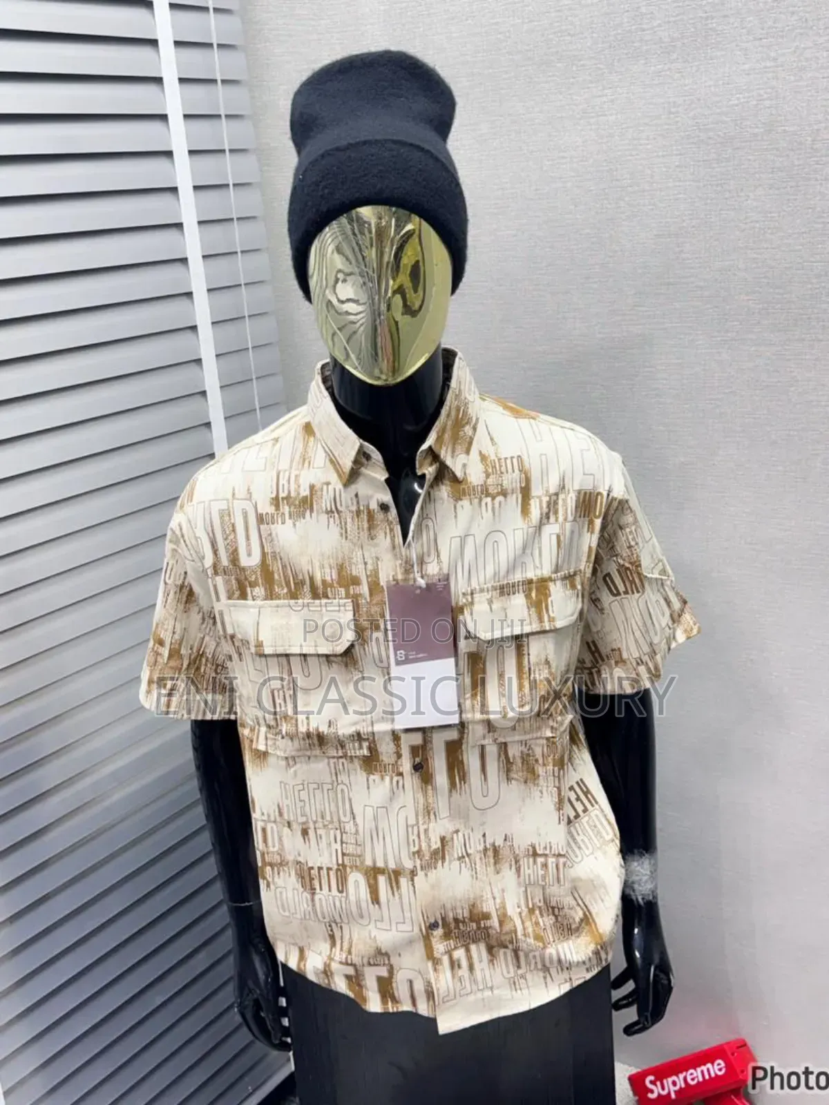 Top Quality Luxury Men's Cargo Shirts Well Banded