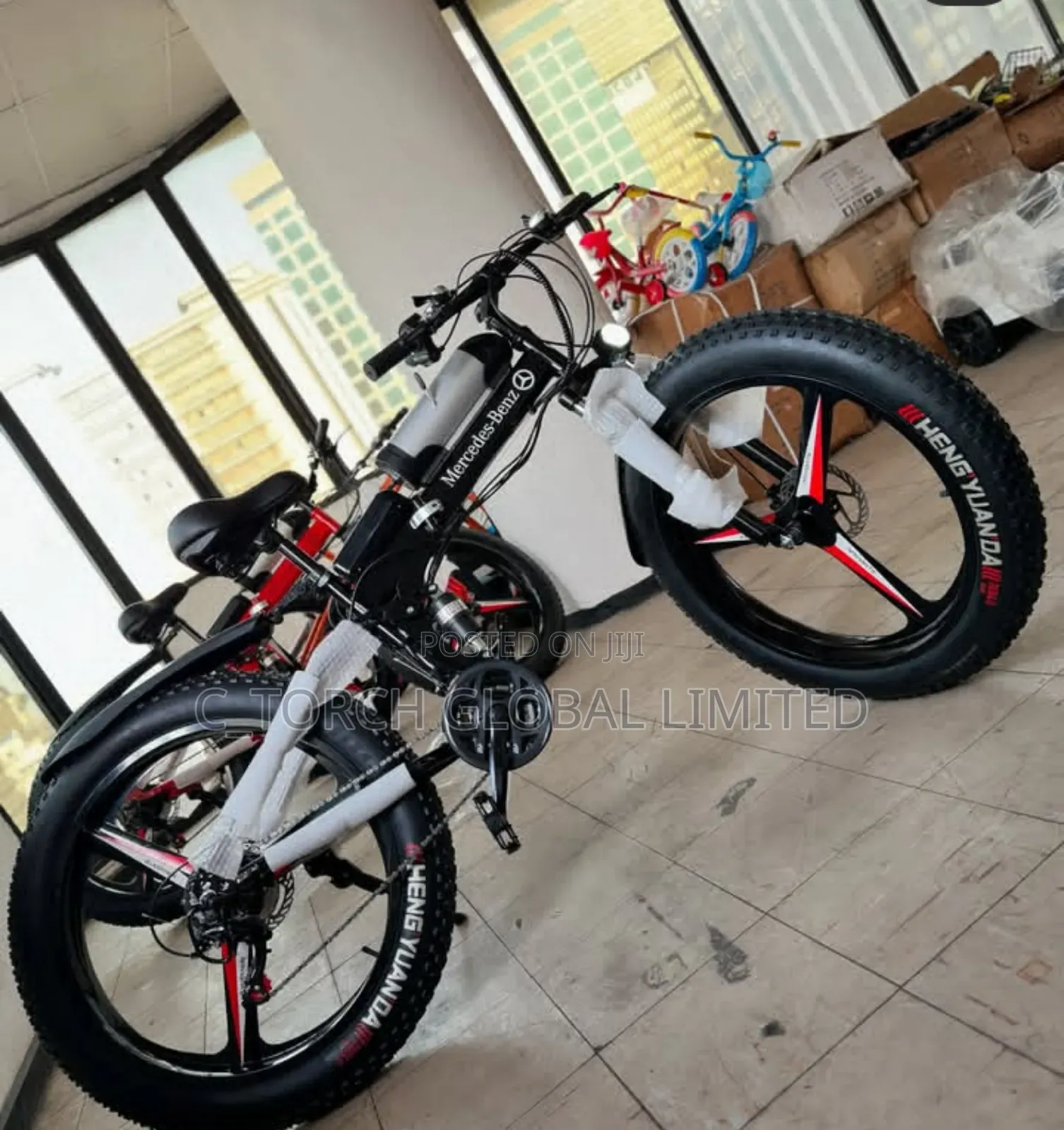 Mercedes Benz Electric Foldable Bicycle