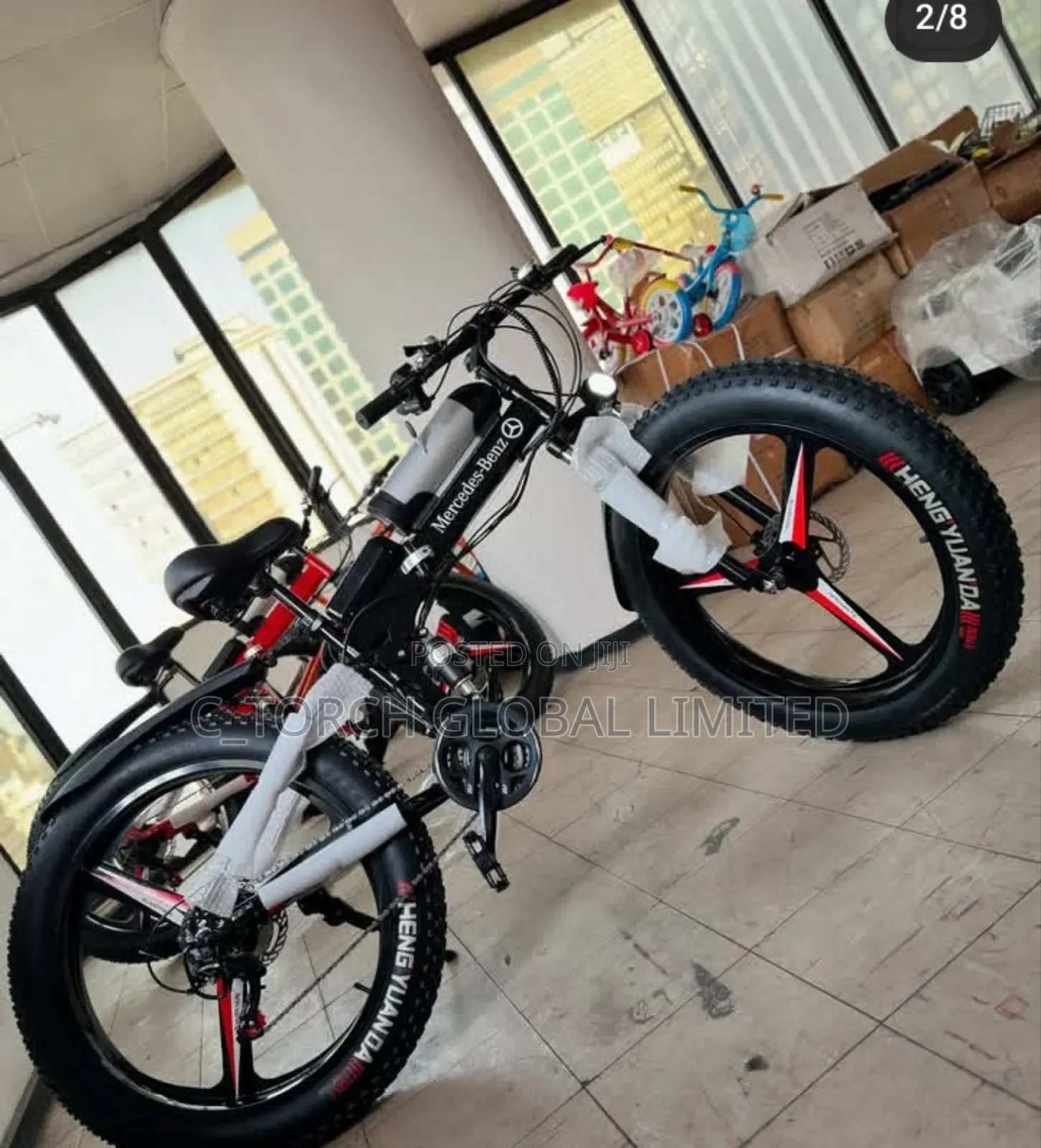 Mercedes Benz Electric Foldable Bicycle
