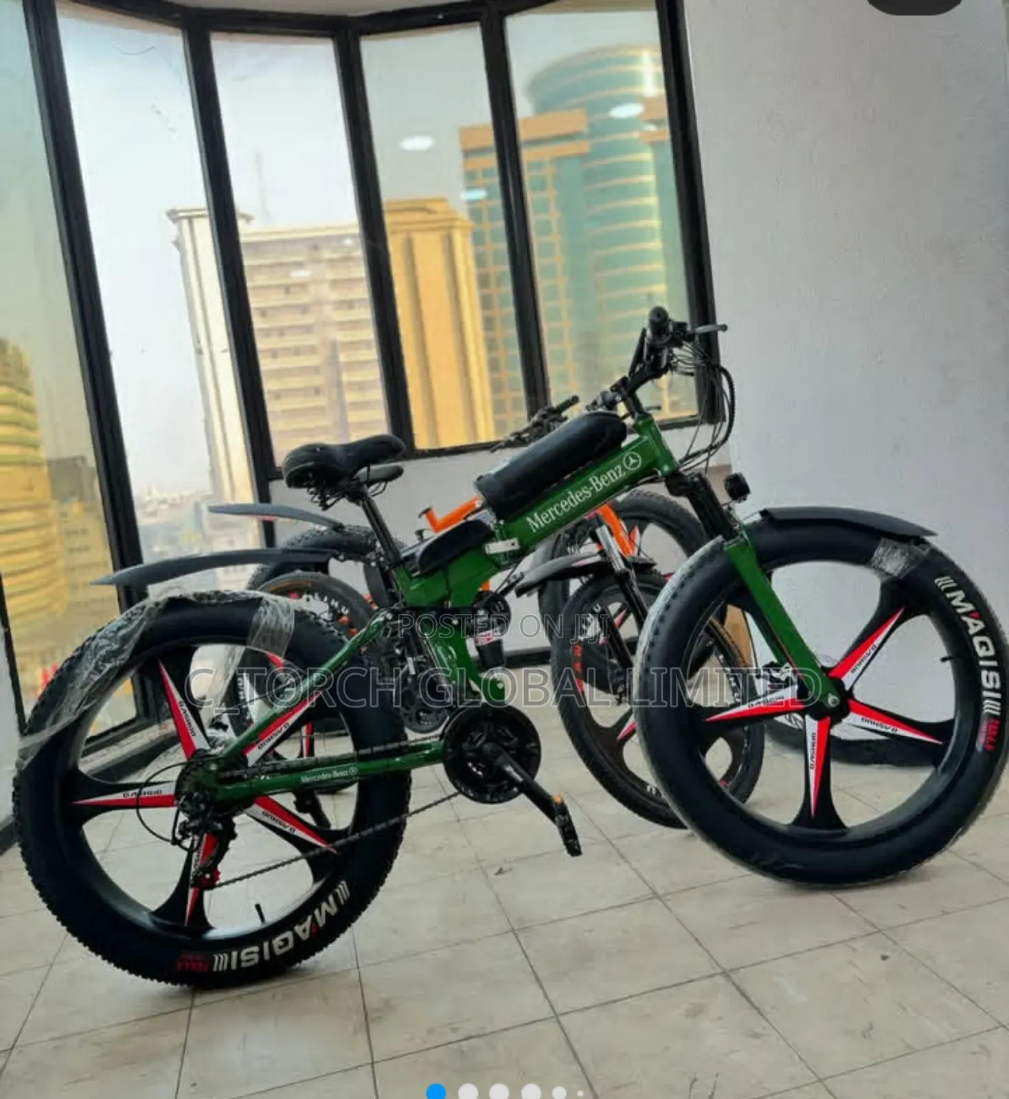 Mercedes Benz Electric Foldable Bicycle