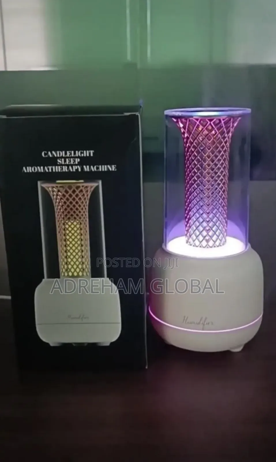 Candle Light Aroma Humidifier