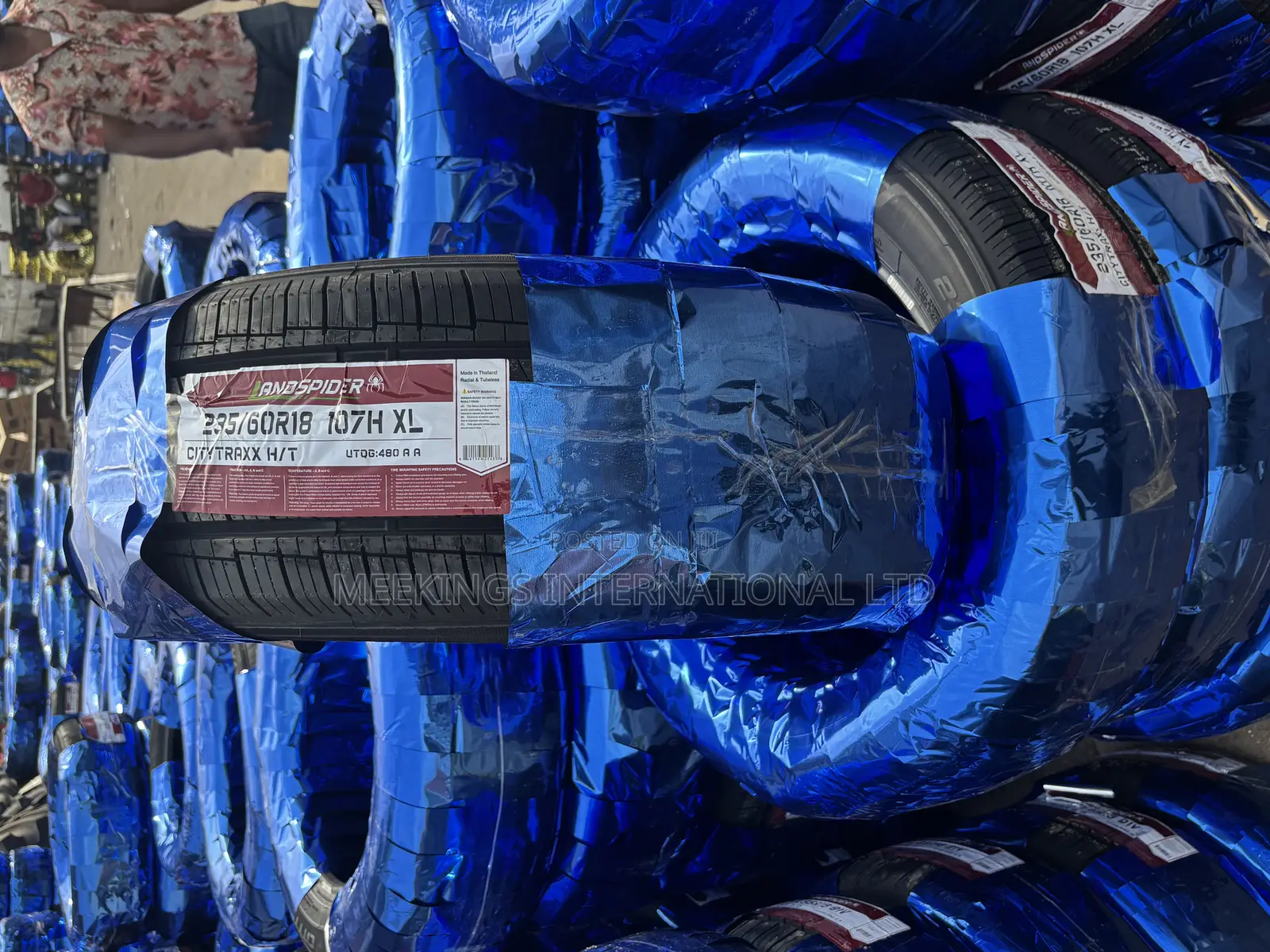 Brand New Thailand Made 235/60r18 Landspider Tyre Available