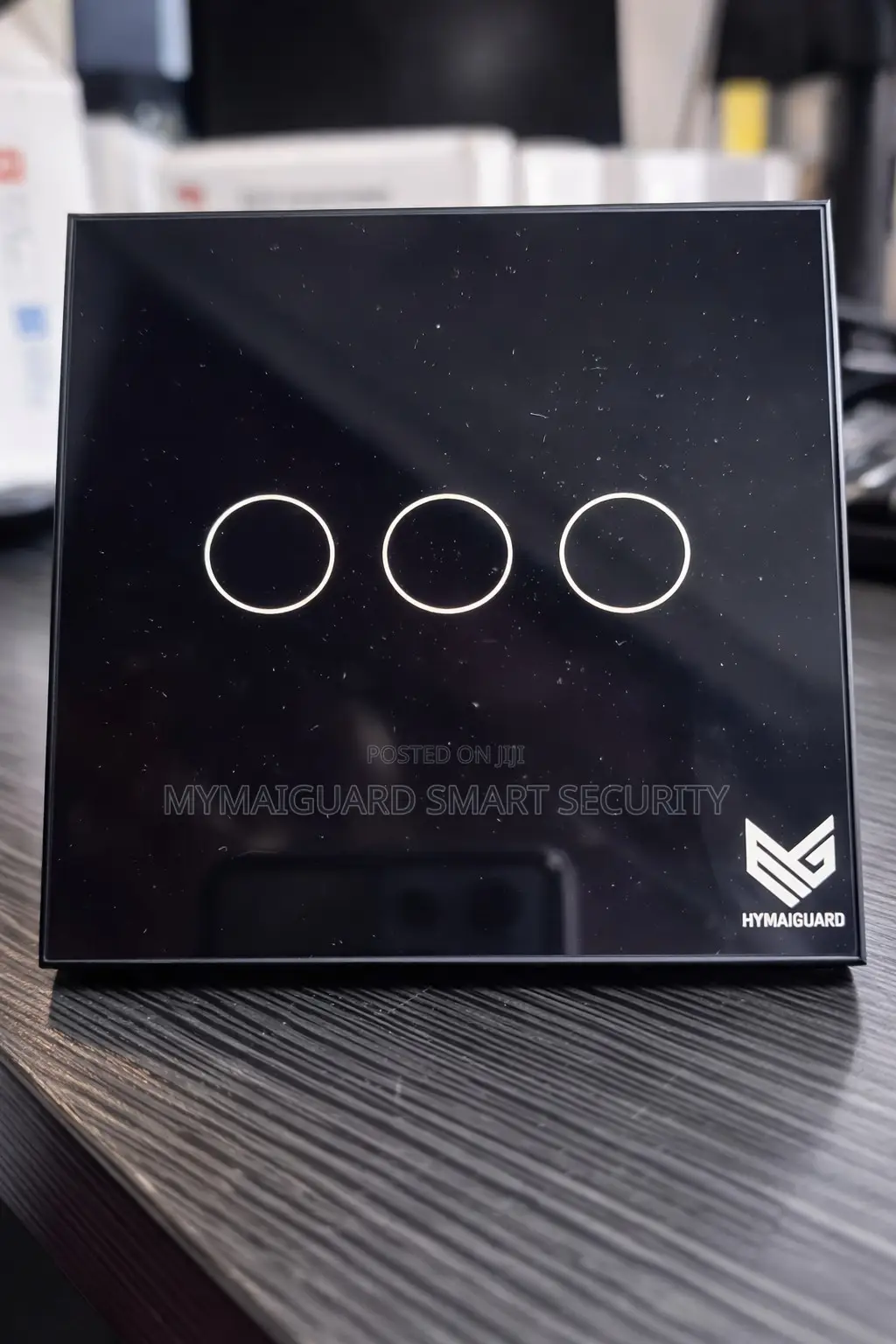 3 Gang Smart Switch - Touch(Black)