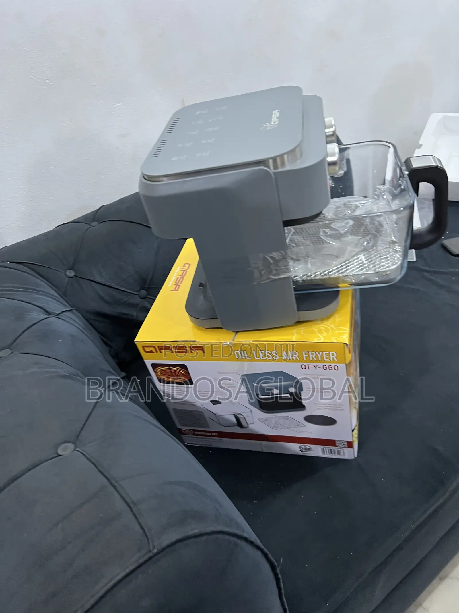 Qasa 6l Oil Free Fryer Suitable For Busy Home Cooks [Qfy 660]
