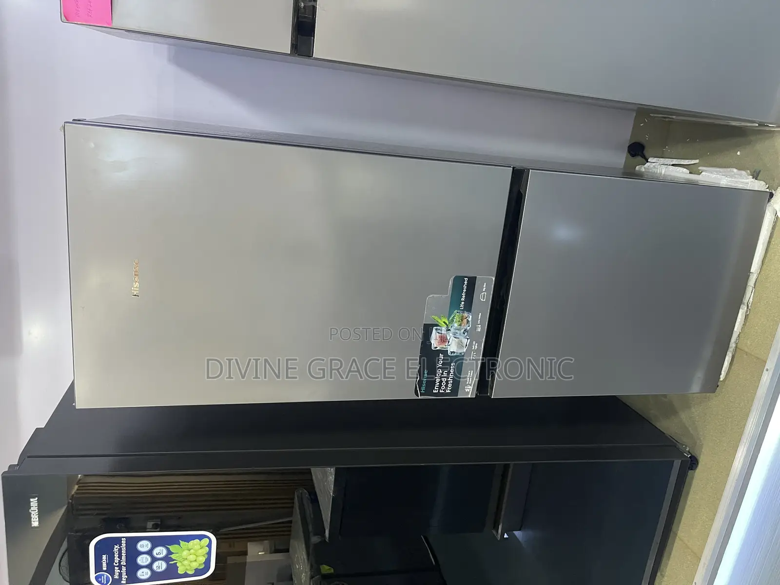 Brand New 265litres Hisense Double Door Ref/229dcb