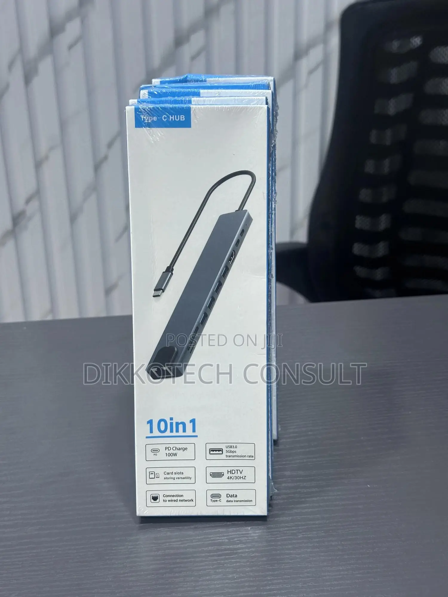 Usb-C 10-in-1 Type-C Hub Docking Station