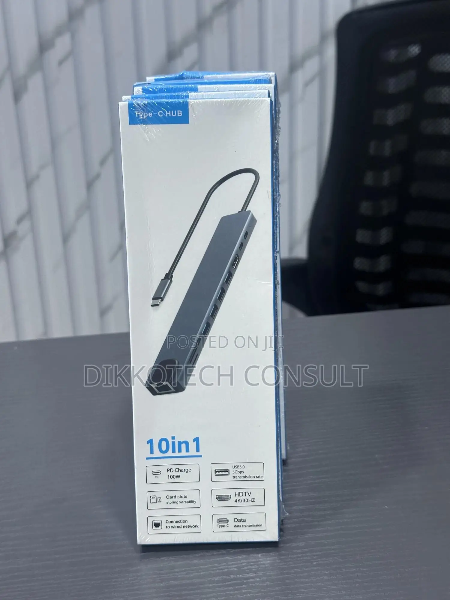 Usb-C 10-in-1 Type-C Hub Docking Station