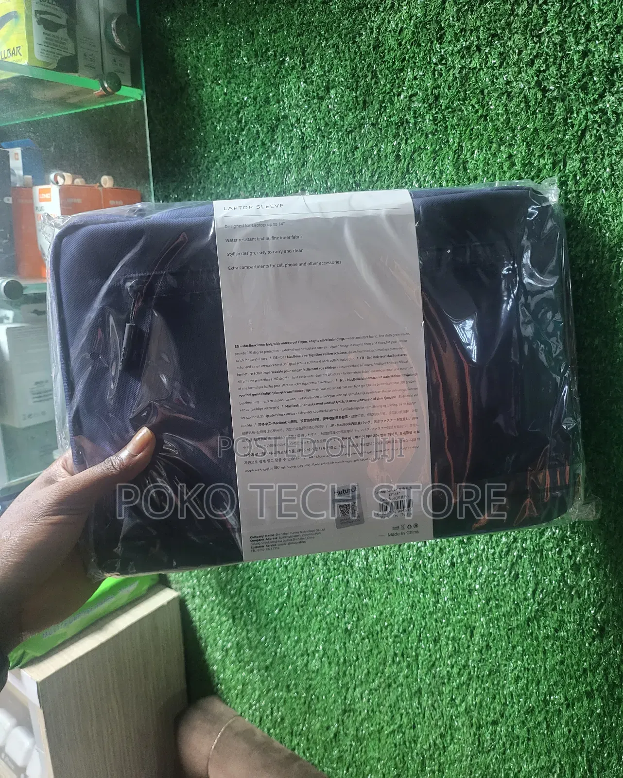 Laptop Sleeve Designed For Laptops Up To 14".