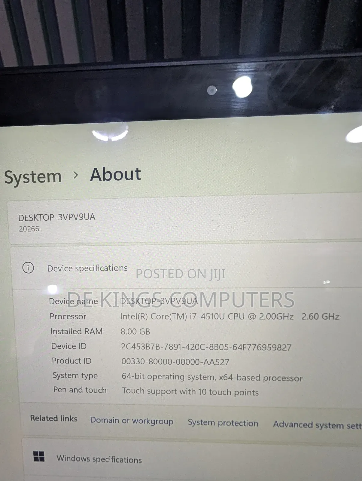 Laptop Lenovo Yoga 2 Pro 8GB Intel Core i7 SSD 256GB