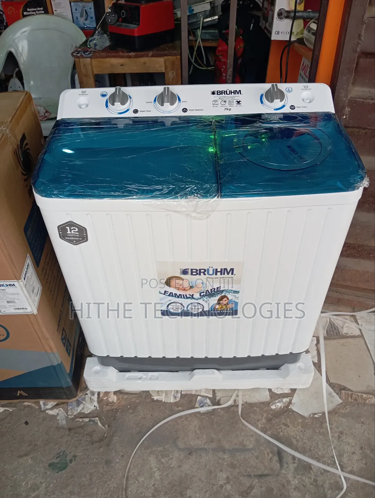 7kg Twin Tub Washing Machine