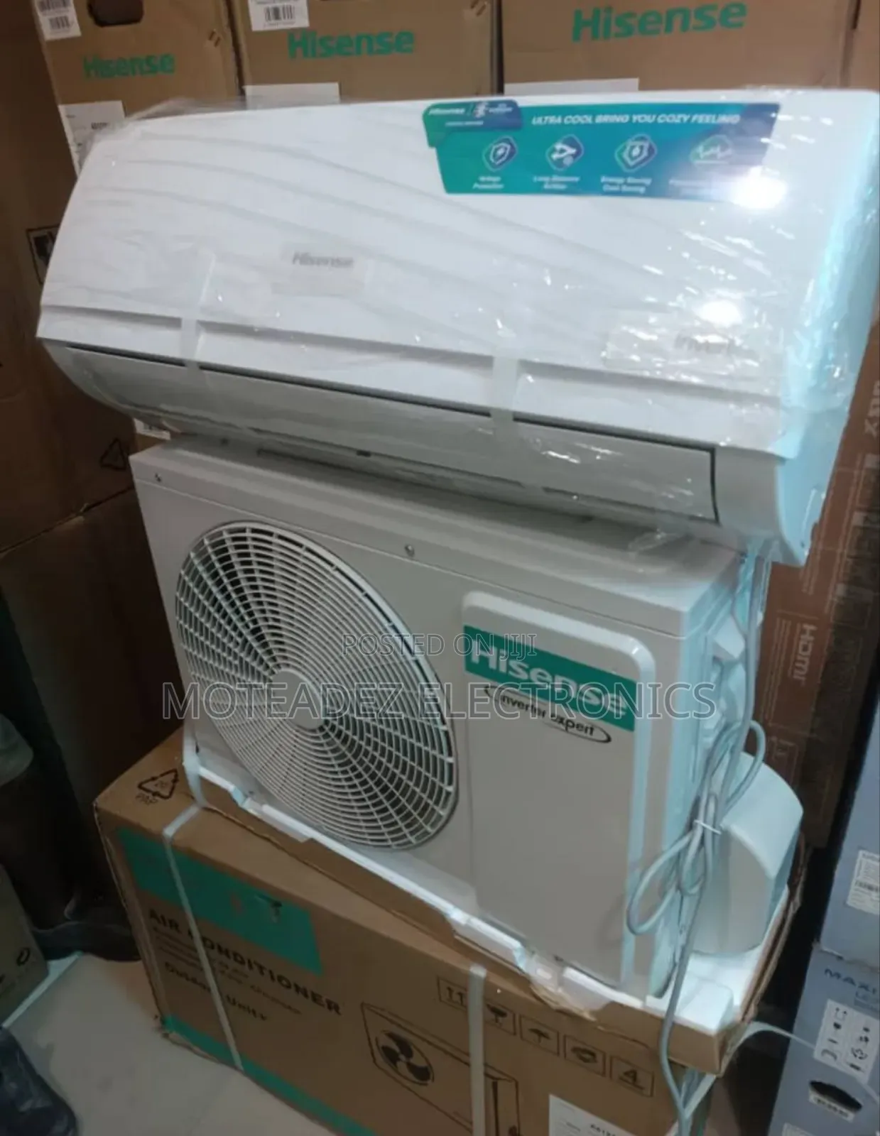 Hisense 1.5hp Inverter Copper Condenser Air Conditioner