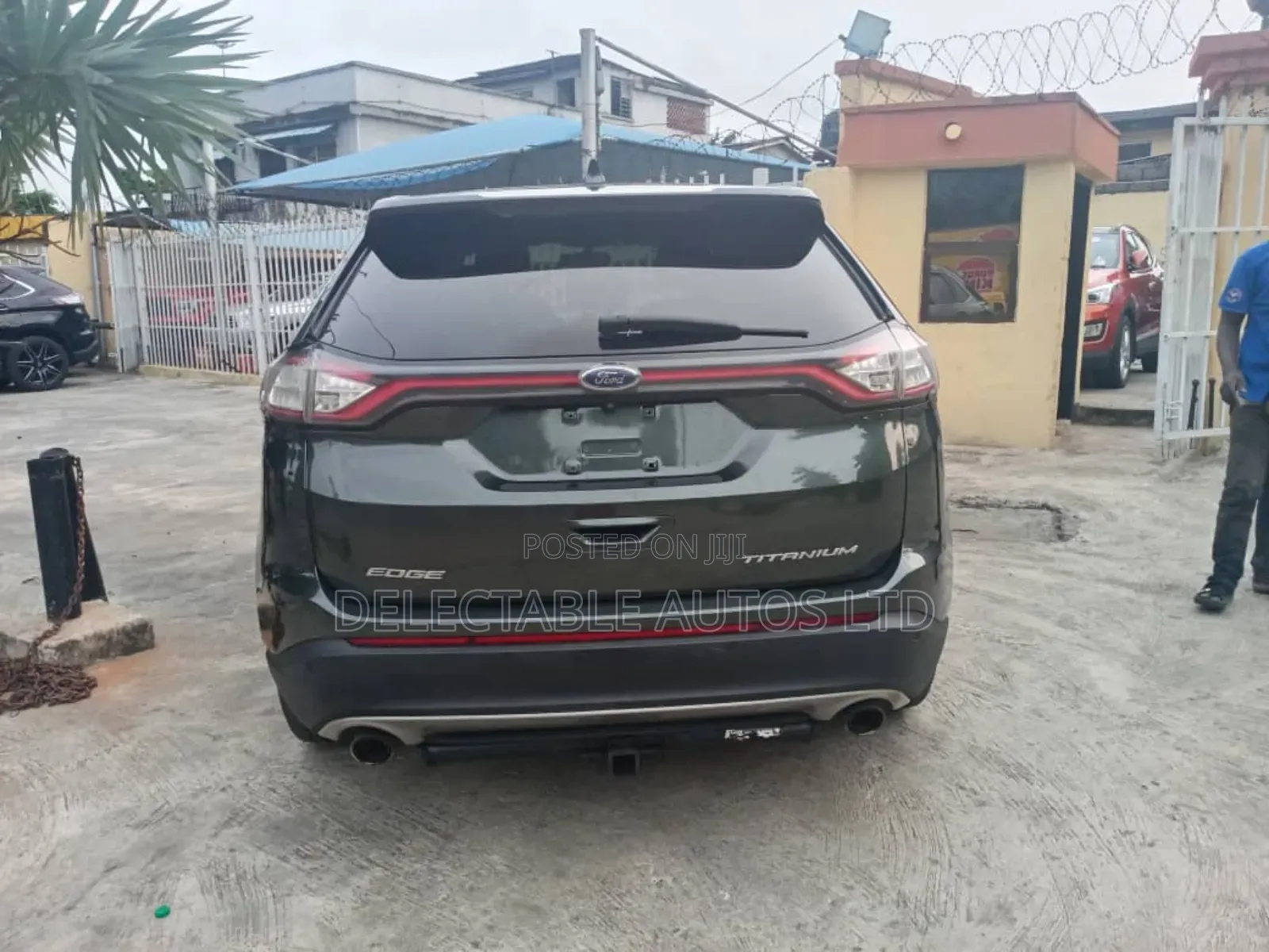Ford Edge Titanium 4dr SUV AWD (2.0L 4cyl Turbo 6A) 2015 Green