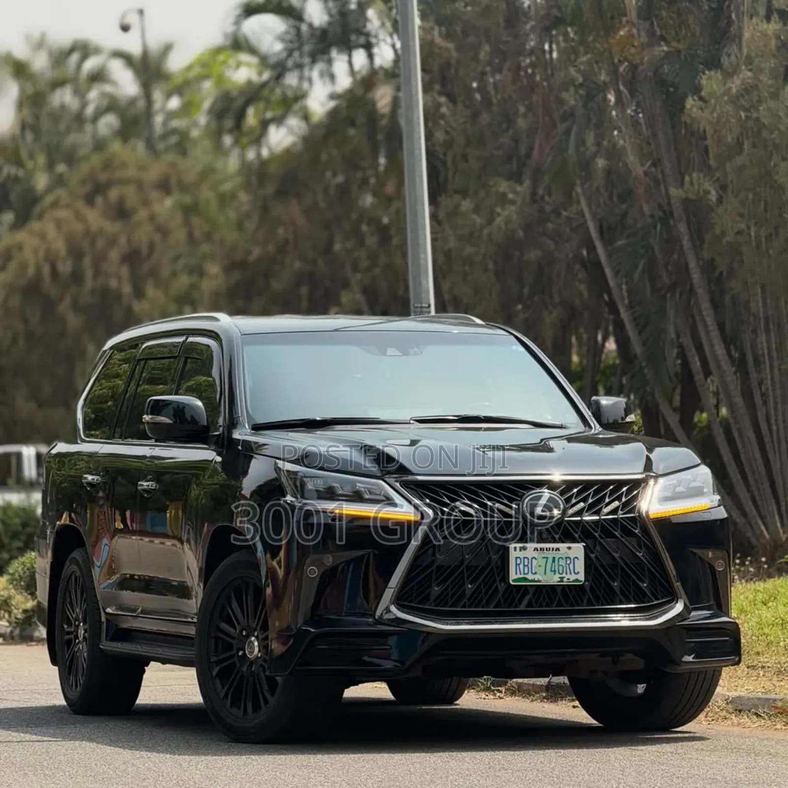 Lexus LX 570 AWD 2020 Black