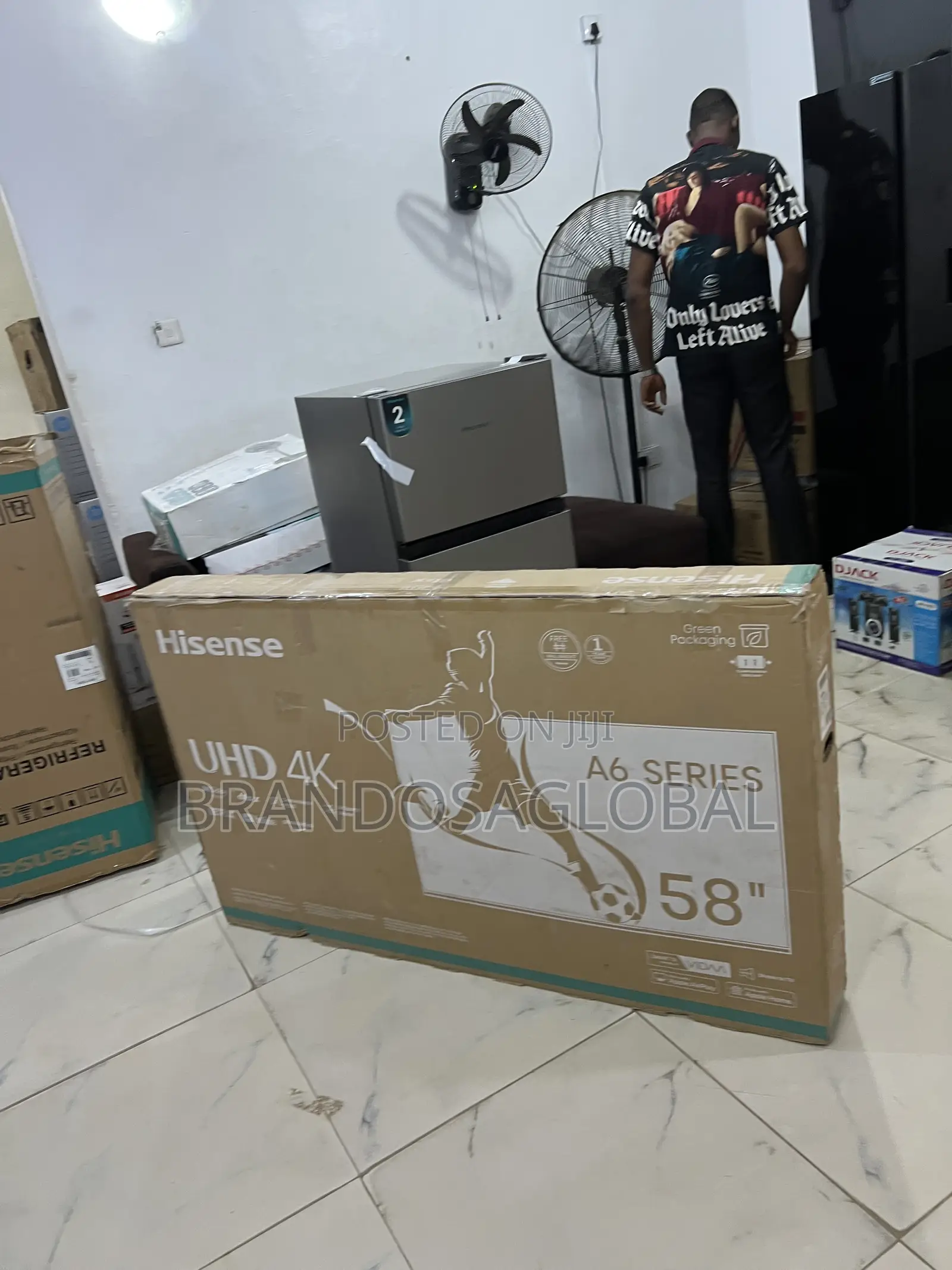 Hisense 58 Inches Uhd Tv Designed for Modern Living Rooms