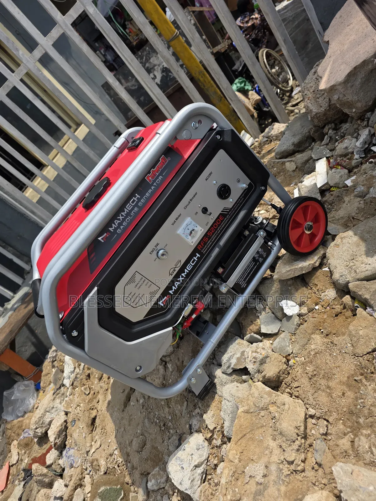 (4.5kva)Brand New Maxmech Petrol Generator 100% Copper Coil