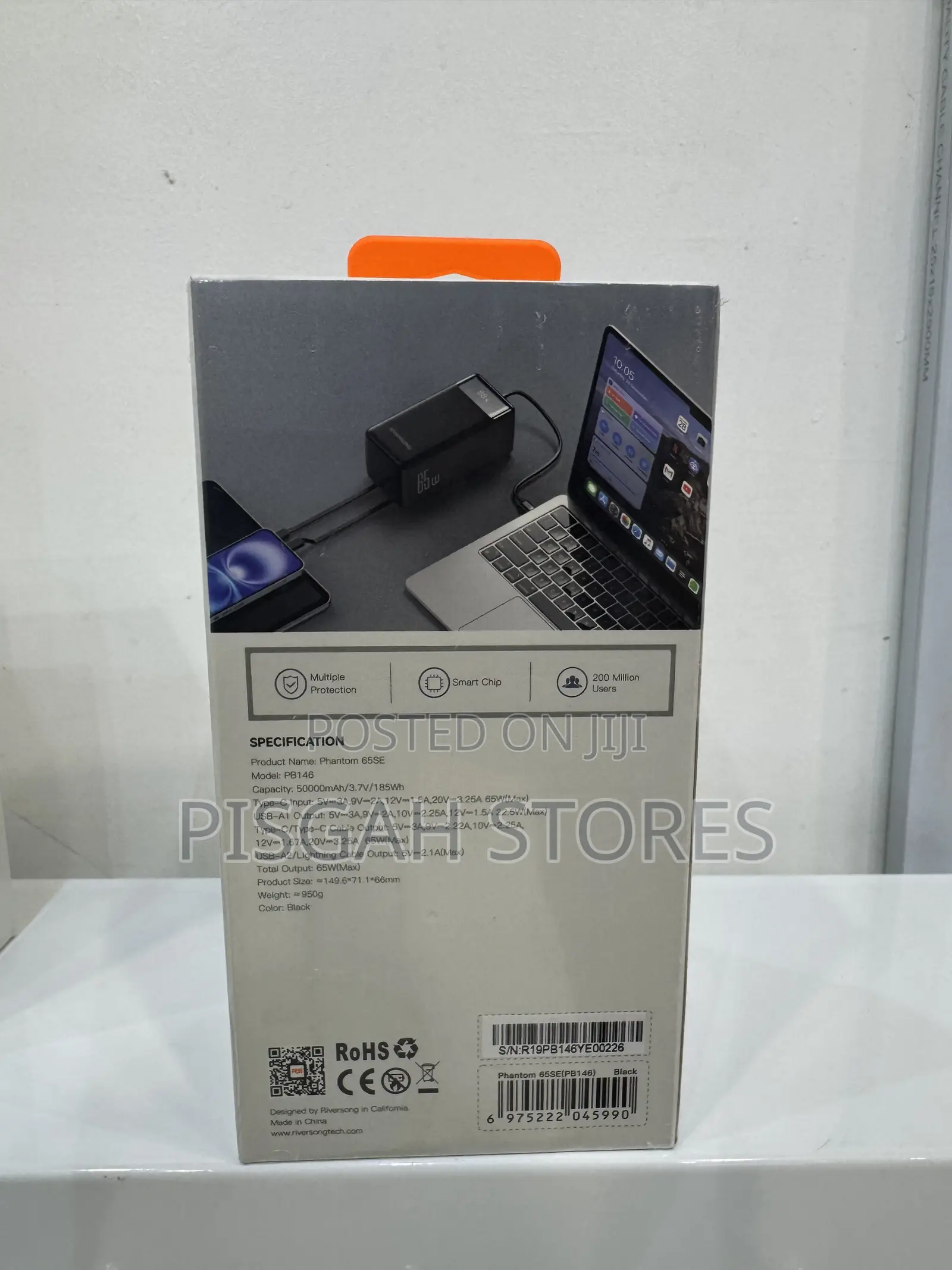 Riversong Phantom 65se 50,000mah 65w Powerbank