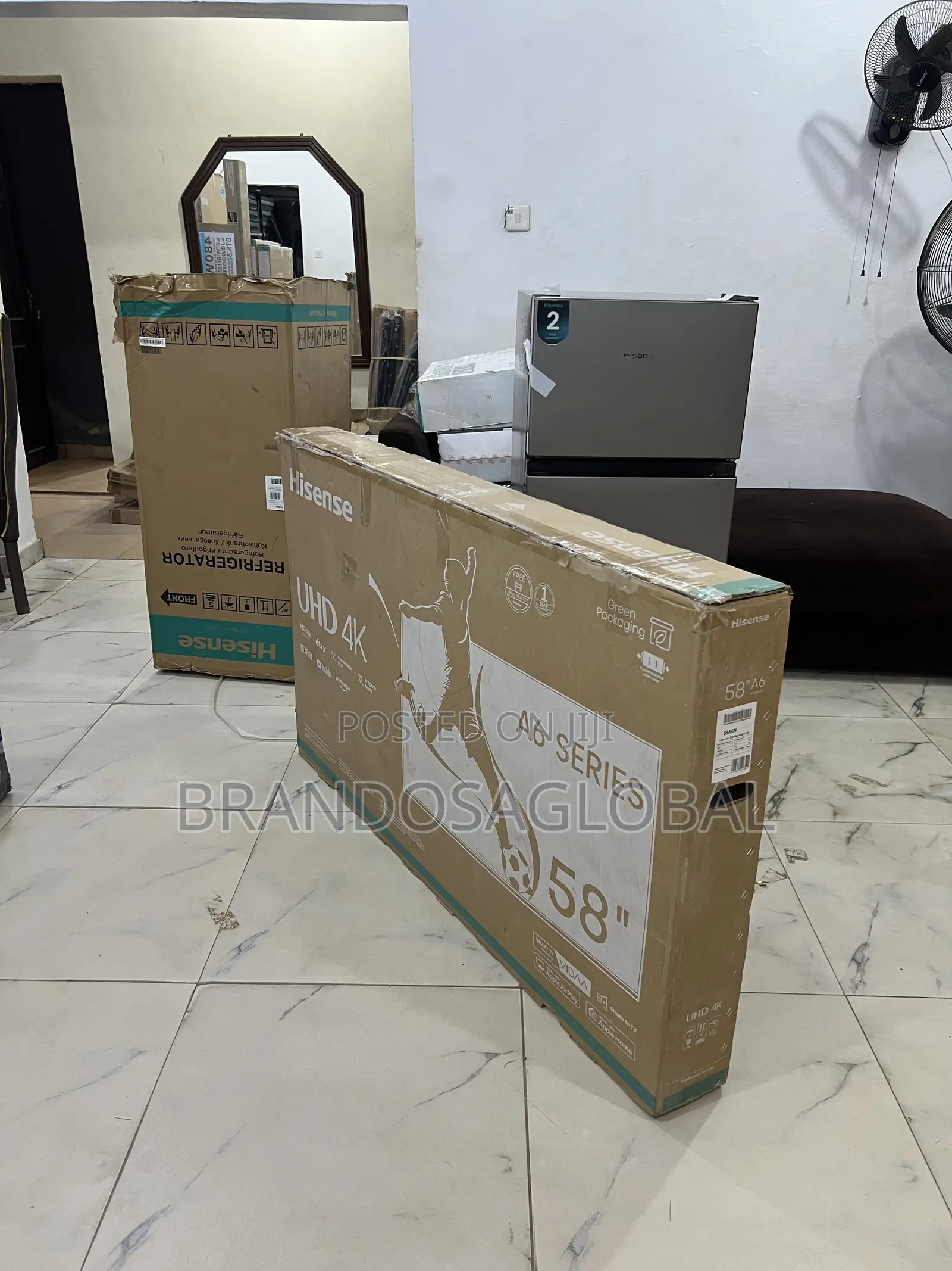 Hisense 58 Inches Uhd Tv Designed for High Quality Display Output