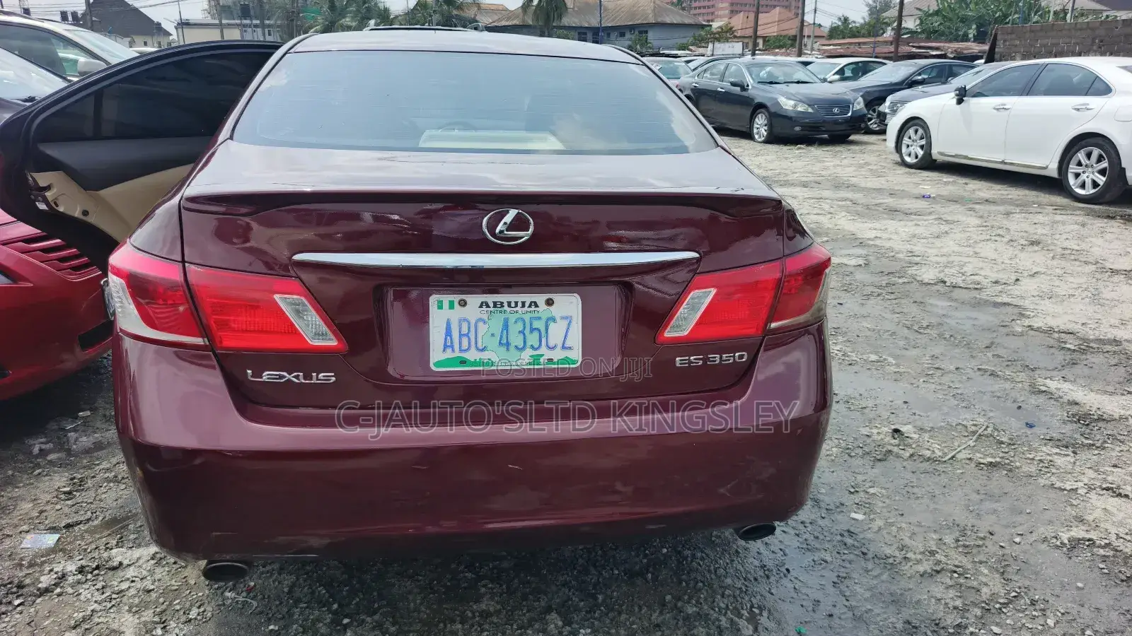 Lexus ES 350 2008 Red
