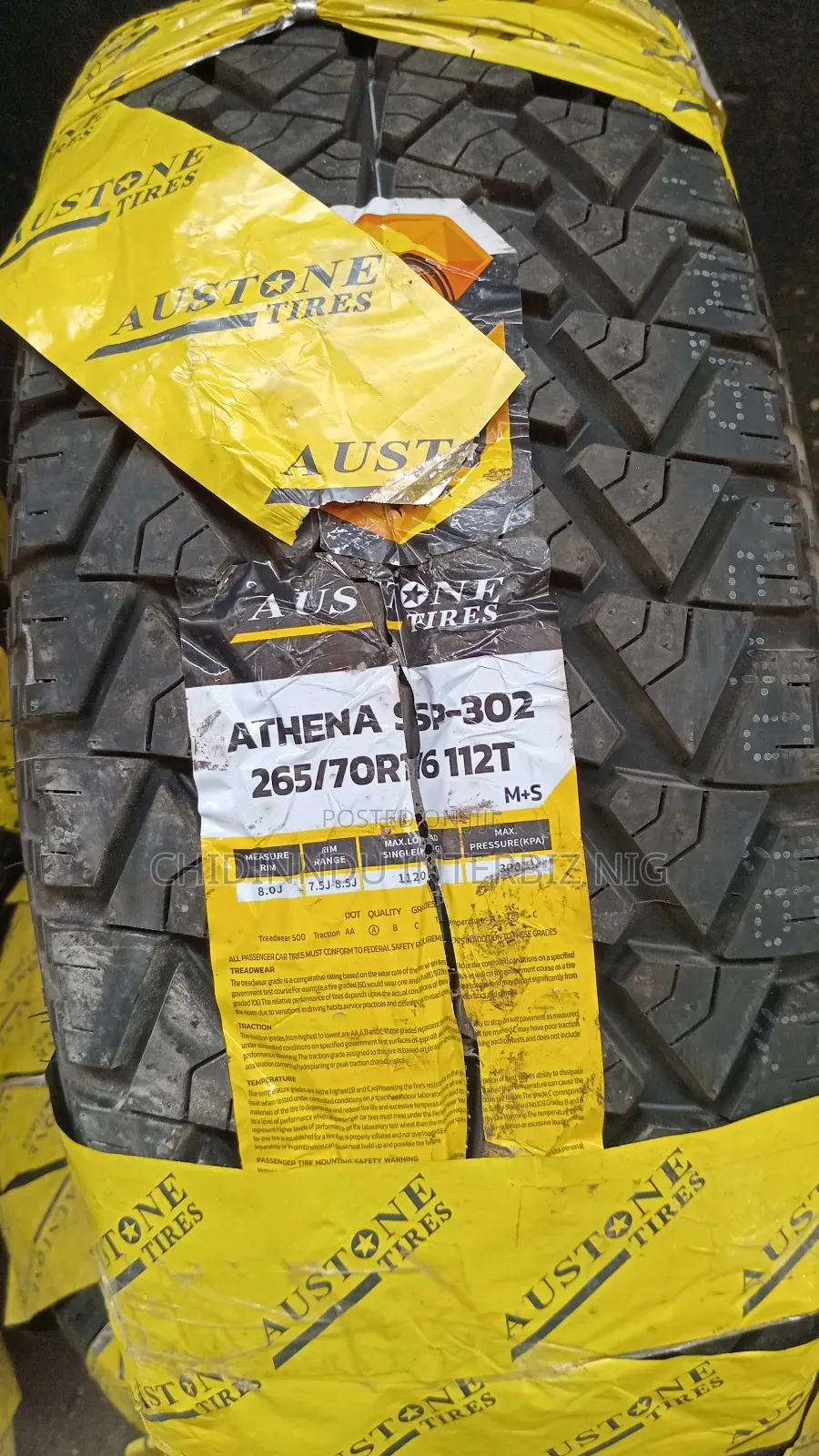 Dealer and Supplier of All Kinds of Motor Tyre's Batteries and Wheel