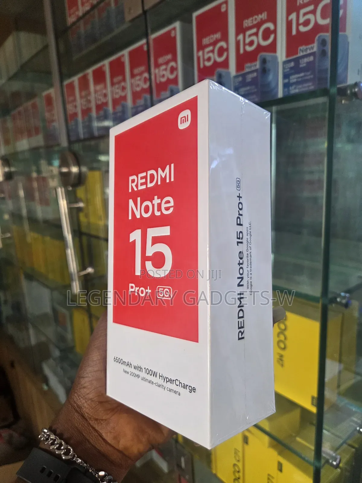 New Xiaomi Redmi Note 15 Pro+ 256 GB Black