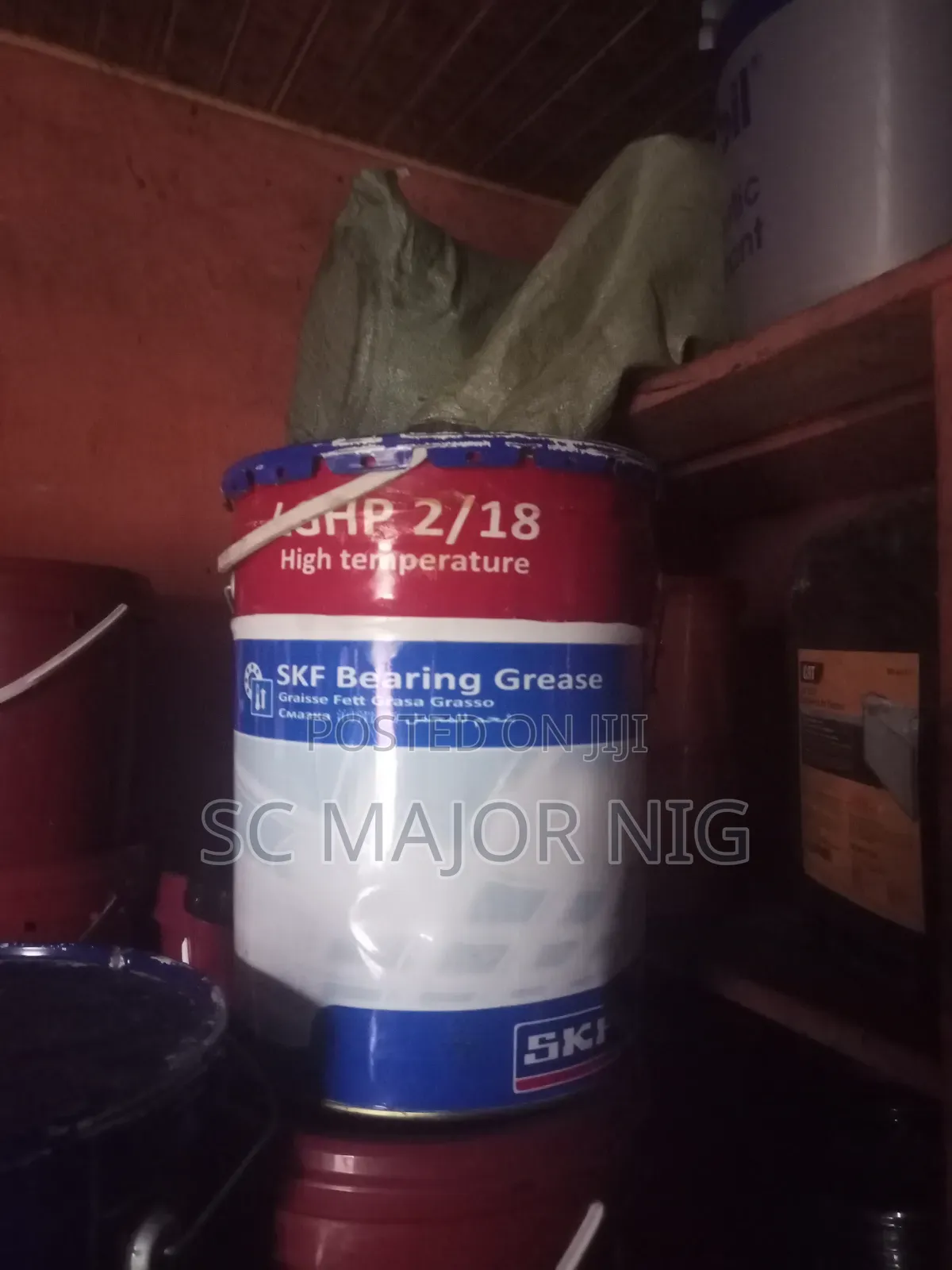 SKF LGHP 2/18 High Performance, High Temperature Bearing Grease 18kg