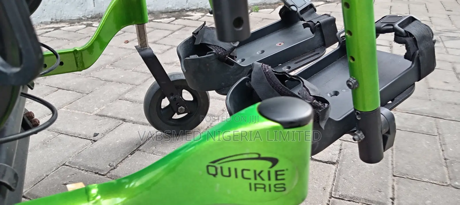 Pediatric Tilt-in-Space Wheelchair -Green Frame