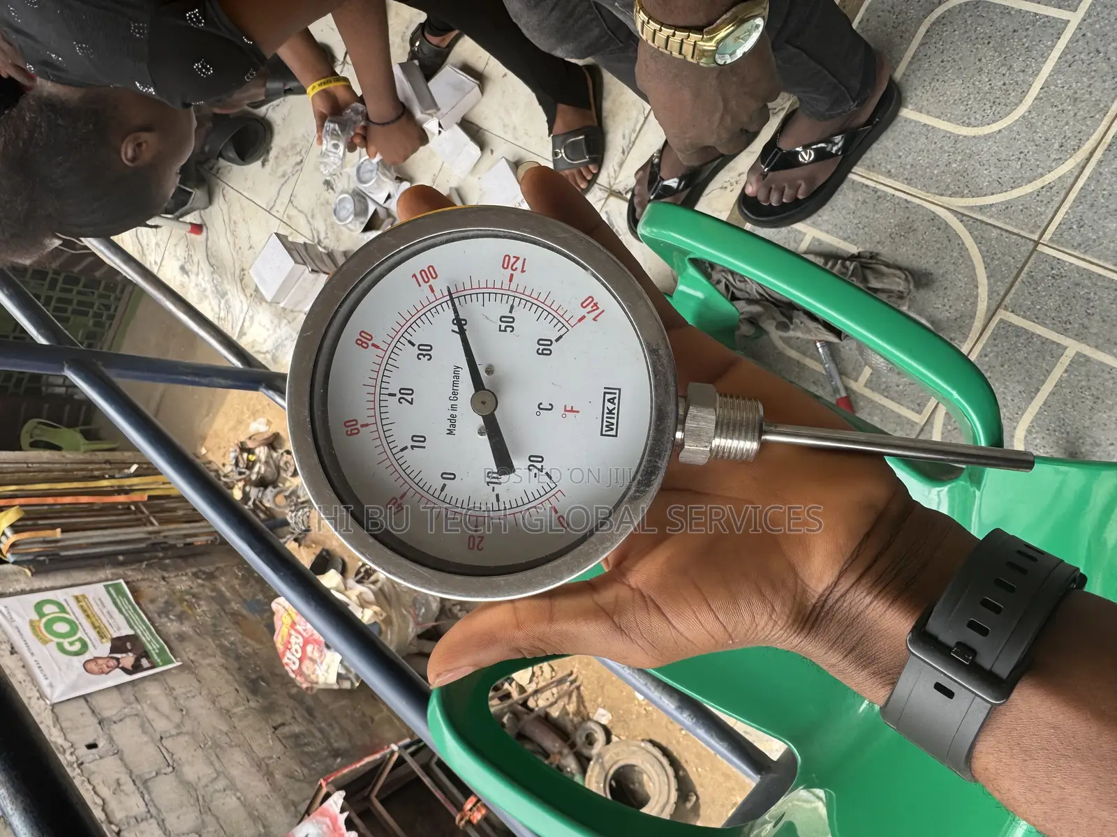 Wika Bimetallic Thermometer 0-60
