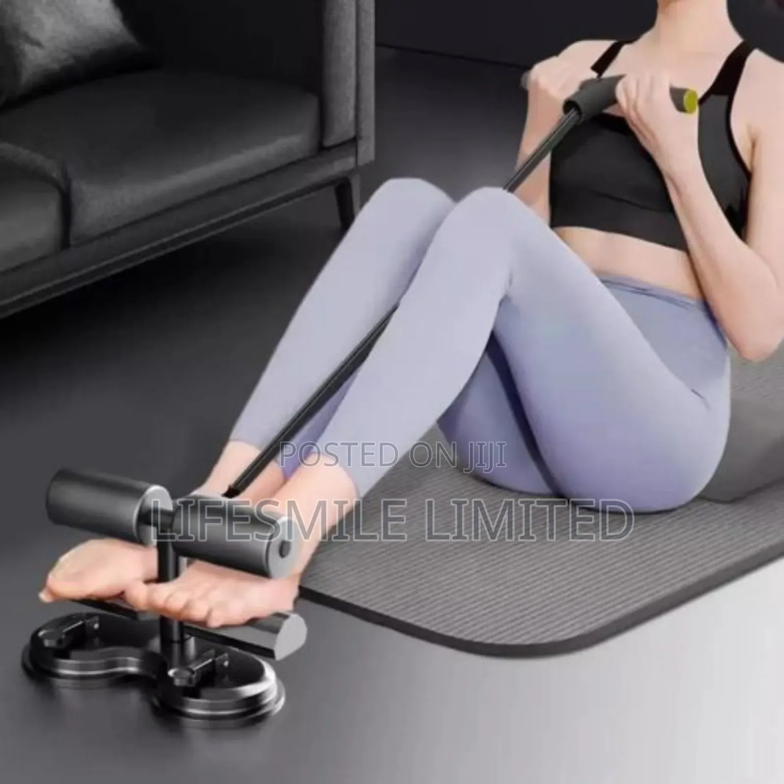 Quality Suction Sit Up Bar (3 Suction Cup)