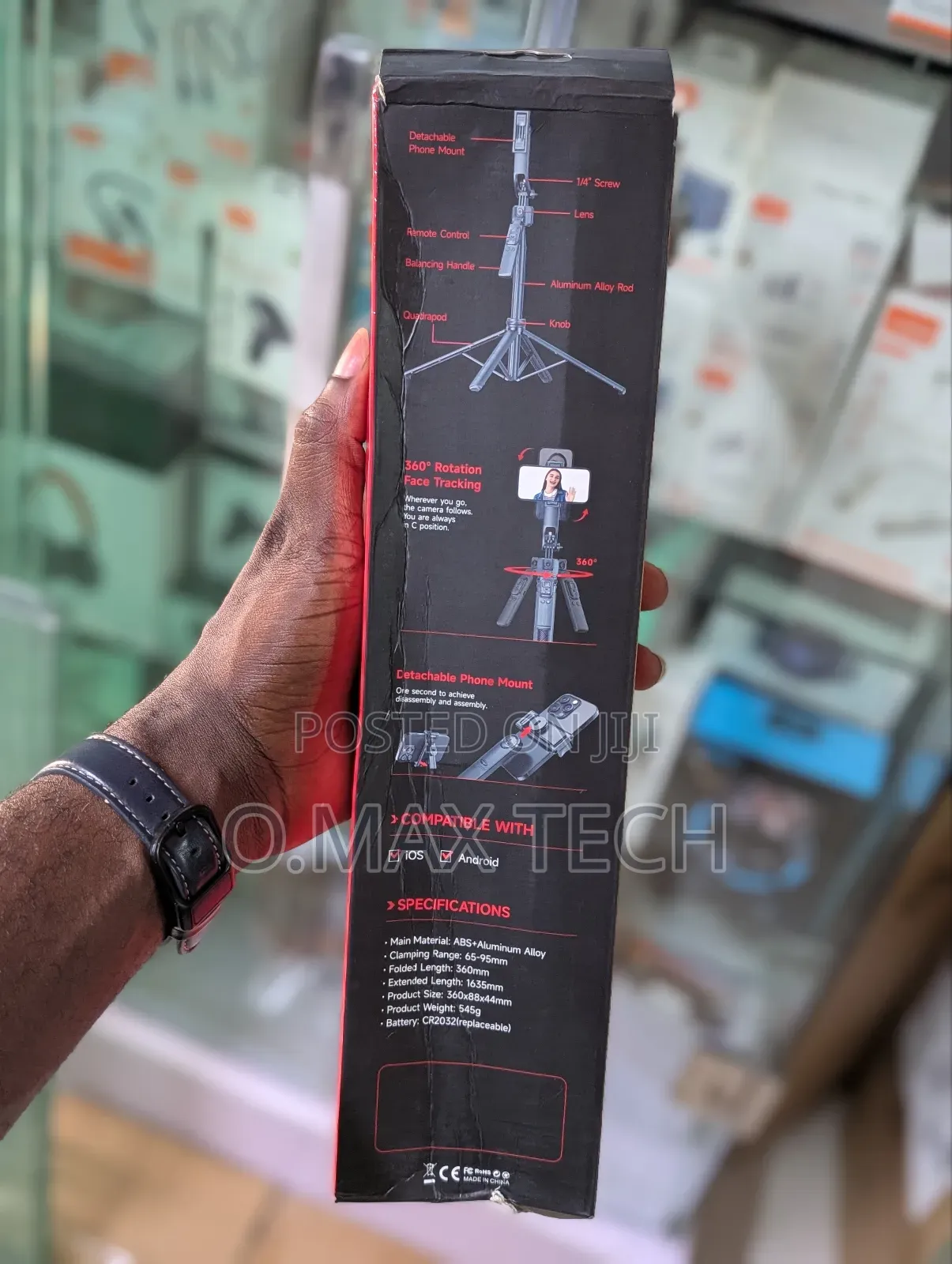 C17 Ai Face Tracking Quadrapod Gimbal