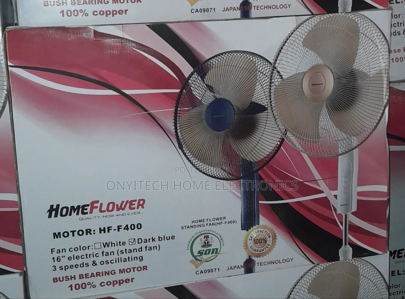 Homeflower Standing 16 Inches Fan(F400)