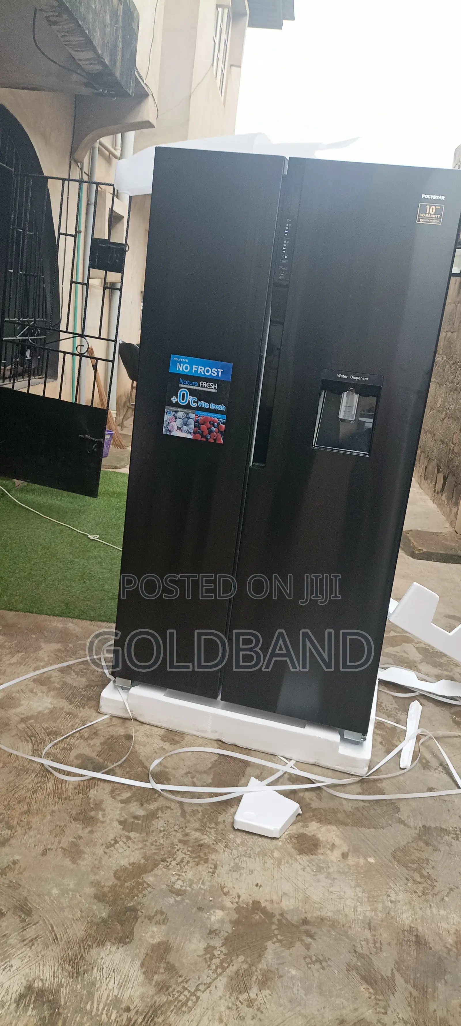 Polystar 620l Double Door Inverter Refrigerator