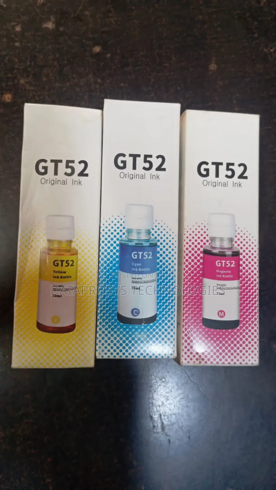 Hp Gt52 Original Inks