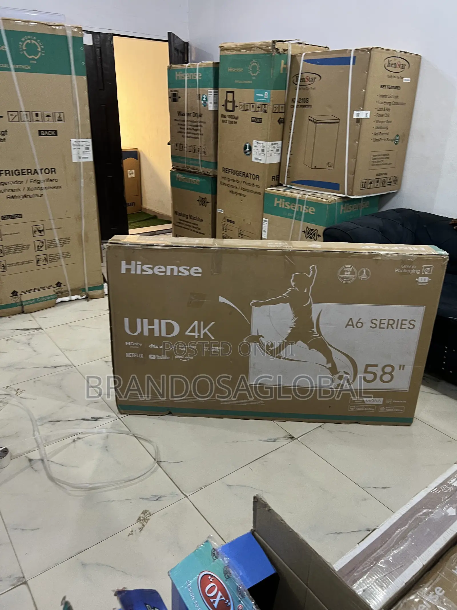 Hisense 58 Inch Smart Television Supporting Smart Connectivity