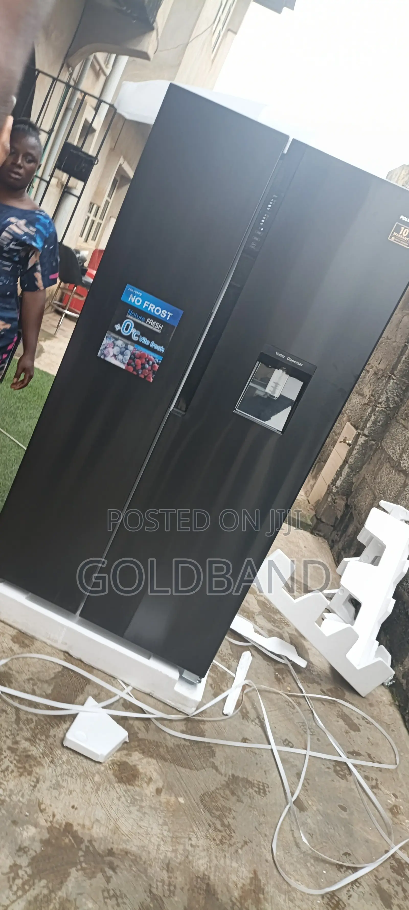 Polystar 620l Water Dispenser Side by Side Fridge
