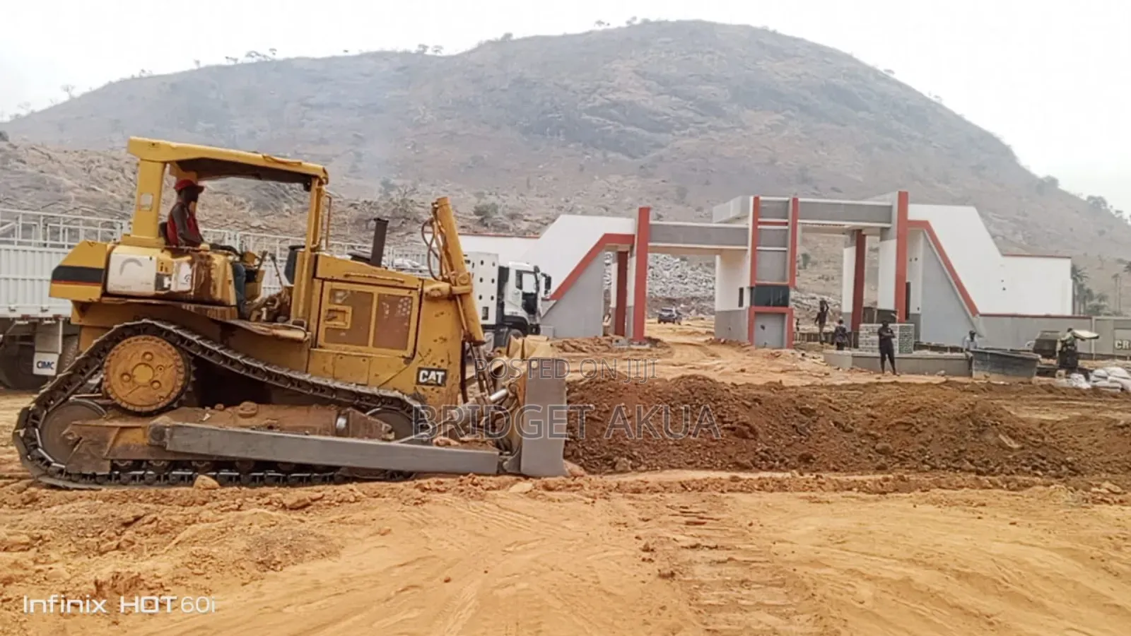 Buildable Estate Plot With C of O Title Just by the Tarred Road.